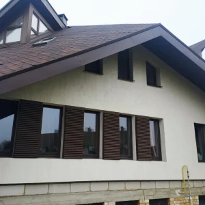 Окна из дерева клееного бруса со стеклопакетами (дачи, коттеджи, квартиры)